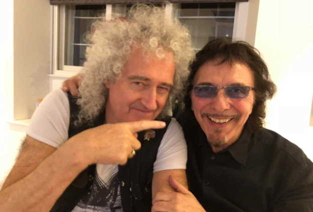 Brian May and Tony Iommi. Facebook