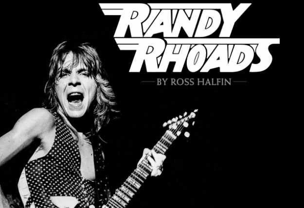 RANDY RHOADS Photo Book Cover