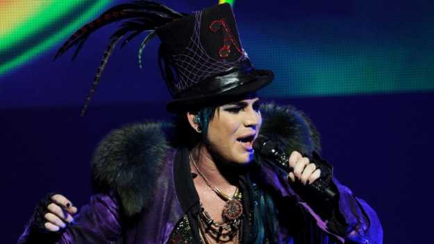 Adam Lambert. Getty Images