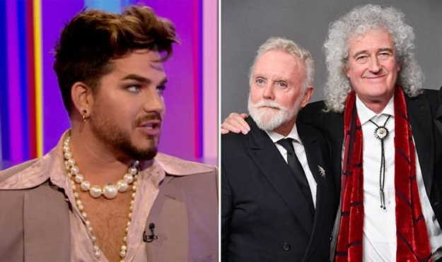 Adam Lambert, Roger Taylor and Brian May