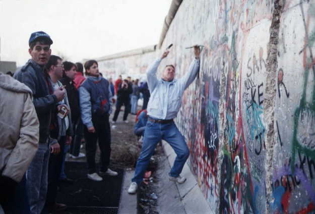 Berlin Wall, 1989. Credit: Alamy