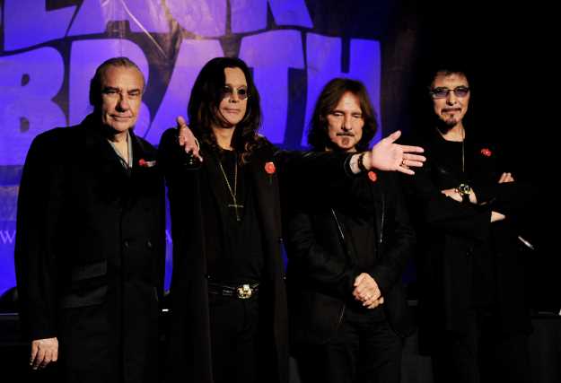 Black Sabbath reunited in 2011 (Picture: Getty Images)