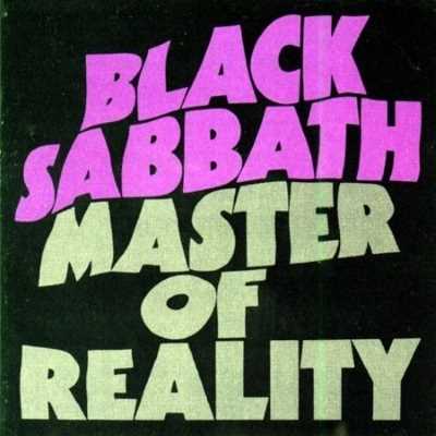 Black Sabbath: 'Master Of Reality' Cover