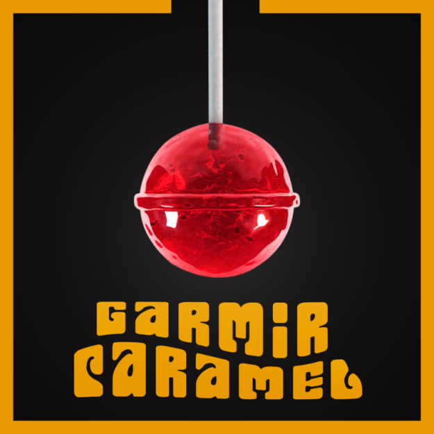 The cover of the album 'Garmir Caramel'
