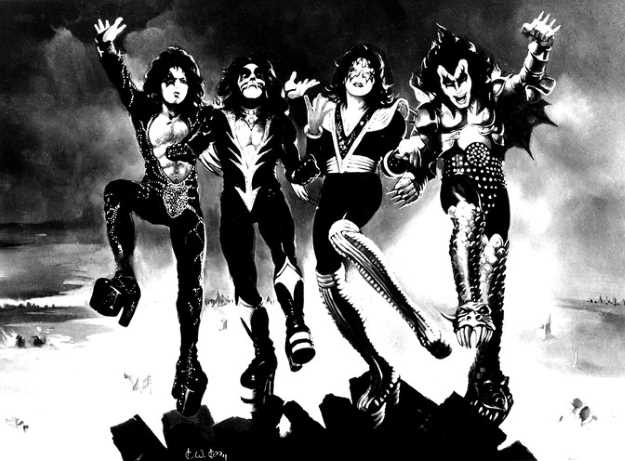 Kiss circa 1975. (Michael Ochs Archives / Getty Images)