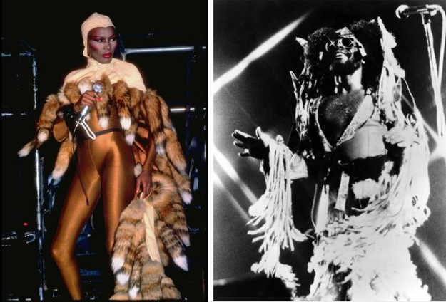 Grace Jones (Robin Platzer / The LIFE Images Collection/Getty) and George Clinton (Echoes / Redferns)