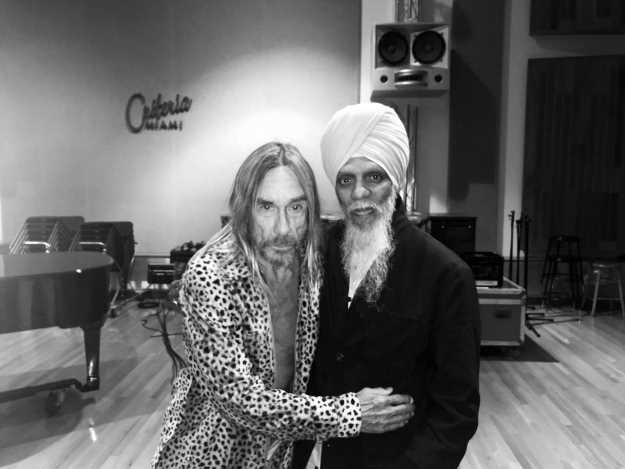 Iggy Pop and Lonnie Smith. Credit: Don Was