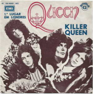 Killer Queen - Portuguese picture sleeve