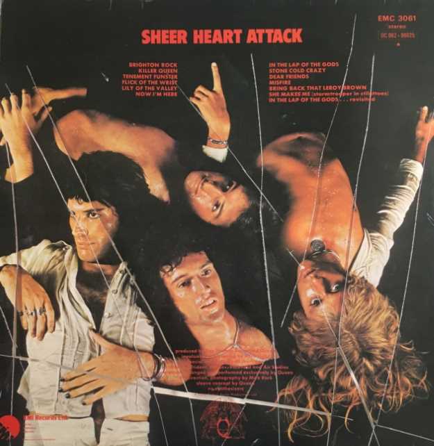 'Sheer Heart Attack' contained the Number Two Hit, 'Killer Queen'