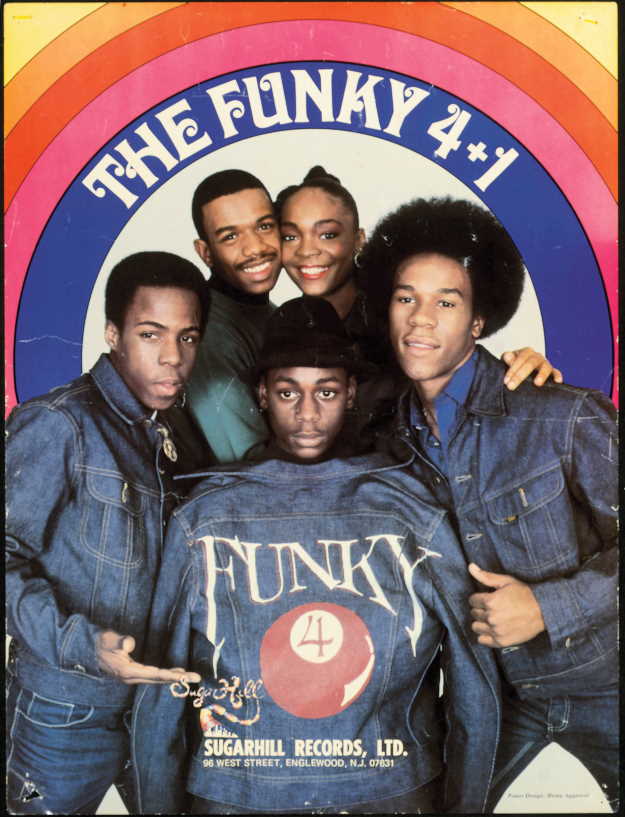 The Funky 4 + 1 in 1980. Granamour Weems Collection/Alamy Stock Photo